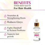 Buy Zenvista Meditech Belly Navel Nabhi Oil Hair Growth Support Oil - Hair Fall, Dandruff Control -Nourishing & Cleansing Scalp Hair Care Oil, With Fenugreek, Ginger, Almond & Castor Oil (15 ml) - Purplle