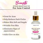 Buy Zenvista Meditech Belly Navel Nabhi Oil Acne Control Oil Perfect for Glowing Skin, Radiant Skin With Rosewood, Almond, Aloe, Lemon Oil & Vitamin E (15 ml) - Purplle