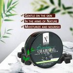 Buy NutriGlow NATURAL'S Bamboo Charcoal Face & Body Scrub With Activated Charcoal Powder, 200 gm - Purplle