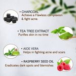 Buy NutriGlow NATURAL'S Bamboo Charcoal Face & Body Scrub With Activated Charcoal Powder, 200 gm - Purplle