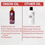 Buy NutriGlow NATURAL'S Set of 2 Onion Hair Oil For Hair Re-Growth/ Damage Hair, 100 ml each - Purplle