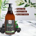 Buy NutriGlow NATURAL'S Bamboo Charcoal Shampoo With Bamboo Charcoal Powder, 300 ml - Purplle