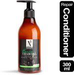 Buy NutriGlow NATURAL'S Bamboo Charcoal Repair Conditioner With Bamboo Charcoal Powder, 300 ml - Purplle