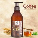 Buy NutriGlow NATURAL'S Raw Irish Coffee Face Wash With Organic Raw Irish Coffee, 300 ml - Purplle