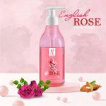 Buy NutriGlow NATURAL'S English Rose Face Wash For Skin Lightening, 300 ml - Purplle