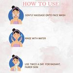 Buy NutriGlow NATURAL'S English Rose Face Wash For Skin Lightening, 300 ml - Purplle