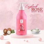 Buy NutriGlow NATURAL'S English Rose Body Milk For Intensive Nourishment, 300 ml - Purplle