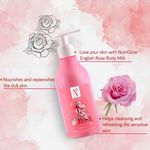 Buy NutriGlow NATURAL'S English Rose Body Milk For Intensive Nourishment, 300 ml - Purplle