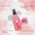Buy NutriGlow NATURAL'S English Rose Balancing Toner For Tightens Pores, 300 ml - Purplle