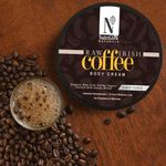 Buy NutriGlow NATURAL'S Set of 2 Raw Irish Coffee Body Cream For Intensive Nourishment, 200 gm each - Purplle