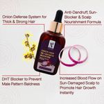 Buy NutriGlow NATURAL'S Onion Hair Re-Growth Booster For Effective Against Baldness, 50ml - Purplle