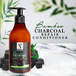 Buy NutriGlow NATURAL'S Bamboo Charcoal Repair Conditioner With Bamboo Charcoal Powder, 300 ml - Purplle