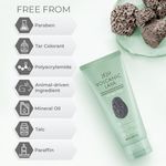 Buy The Face Shop The Faceshop Jeju Volcanic Lava Scrub Foam Gentle Exfoliator for Tan Removal, Whiteheads and Blackheads |for Normal to Oily Skin,140ml - Purplle
