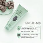 Buy The Face Shop The Faceshop Jeju Volcanic Lava Scrub Foam Gentle Exfoliator for Tan Removal, Whiteheads and Blackheads |for Normal to Oily Skin,140ml - Purplle