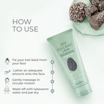Buy The Face Shop The Faceshop Jeju Volcanic Lava Scrub Foam Gentle Exfoliator for Tan Removal, Whiteheads and Blackheads |for Normal to Oily Skin,140ml - Purplle