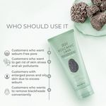 Buy The Face Shop The Faceshop Jeju Volcanic Lava Scrub Foam Gentle Exfoliator for Tan Removal, Whiteheads and Blackheads |for Normal to Oily Skin,140ml - Purplle
