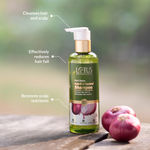 Buy Lotus Botanicals Red Onion Hair Fall Control Shampoo | Sulphate, Silicon & Chemical Free | All Hair Types | 300 ml - Purplle