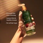 Buy Lotus Botanicals Red Onion Hair Fall Control Shampoo | Sulphate, Silicon & Chemical Free | All Hair Types | 300 ml - Purplle