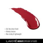 Buy Lakme Absolute Spotlight Lip Gloss, Deep Flamingo, 4 ml - Purplle