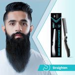 Buy Bombay Shaving Company 3-in-1 Beard Straightener Kit With Cedarwood Beard Oil, Beard Shampoo & Conditioner & Anti-Burn Beard Straightener 300 gm - Purplle