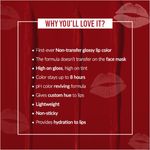 Buy Colorbar Sexy Kiss Proof Gel Lipcolor-Slinky - Purplle