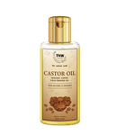 Buy TNW - The Natural Wash Castor Oil for Hair and Skin | Organic Virgin Cold Pressed Oil 100ml - Purplle