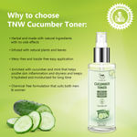 Buy TNW The Natural Wash Cucumber Toner (100 ml) - Purplle