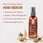 Buy NutriGlow Advanced Organics Dry & Damage Repair Hair Serum For Damage Reverse & Moisture Lock Formulation, 100 ml - Purplle