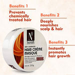 Buy NutriGlow Advanced Organics Dry & Damage Repair Hair Creme Masque For Damage Reverse, 200 gm - Purplle