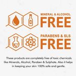 Buy NutriGlow Advanced Organics Set of 2 Skin Whitening Face Wash With Peach Extracts, 100 ml each - Purplle