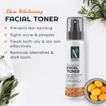 Buy NutriGlow Advanced Organics Set of 2 Skin Whitening Toner For Detoxifies Skin, 100 ml each - Purplle