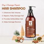 Buy NutriGlow Advanced Organics Dry & Damage Repair Hair Shampoo For Helps Reverse Damage, 300 ml - Purplle