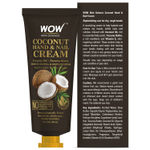 Buy WOW Skin Science Coconut Hand & Nail Cream - Moisturizing & Replenishing - Lightweight & Non-Greasy - Quick Absorb - for All Skin Types - No Parabens, Silicones, Mineral Oil & Color - 50mL - Purplle