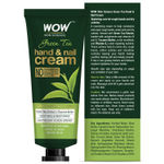 Buy WOW Skin Science Green Tea Hand & Nail Cream - Soothing & Restoring - Lightweight & Non-Greasy - Quick Absorb - for All Skin Types - No Parabens, Silicones, Mineral Oil & Color - 50mL - Purplle