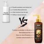 Buy WOW Skin Science Sunscreen Matte Finish - SPF 55 PA+++ - Very High Broad Spectrum - UVA &UVB Protection - Quick Absorb - No Parabens, Silicones, Mineral Oil, Oxide, Color & Benzophenone - 100mL - Purplle