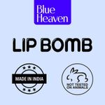 Buy Blue Heaven Lip Bomb - Bubble Gum (8 g) - Purplle