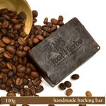 Buy Just Herbs Coorgi Coffee Handmade Bathing Bar (100 gm) - Purplle