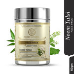 Buy Khadi Natural Neem-Tulsi Herbal Face Pack| Reduces Wrinkles & Finelines - (50gm) - Purplle