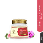 Buy Khadi Natural Rose & Geranium With Rose Petals Herbal Bath Salt| Removes Dirt & Impurities - (200gm) - Purplle