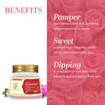 Buy Khadi Natural Rose & Geranium With Rose Petals Herbal Bath Salt| Removes Dirt & Impurities - (200gm) - Purplle