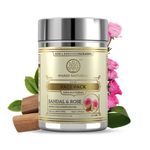 Buy Khadi Natural Sandal & Rose Herbal Face Pack| Removes Dead Skin Cells - (50gm) - Purplle