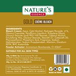 Buy Nature's Essence Gold Creme Bleach, 21 gms - Purplle