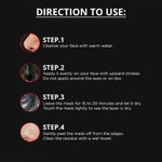 Buy Mancode De-Tan Peel off Mask (100 g) - Purplle