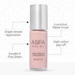 Buy Asfa Halal Nail Polish, Rose Nude 002 (7 ml) - Purplle