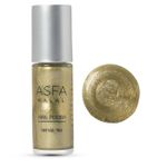 Buy Asfa Halal Nail Polish, Gold Shimmer 016 (7 ml) - Purplle