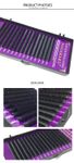 Buy NAGARAKU 16Rows Faux mink individual eyelash lashes maquiagem cilios for professionals soft mink eyelash extension (Thickness 0.12mm / 11mm Length, J curl) (BME-0.12/11mm J) - Purplle