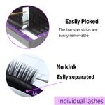 Buy NAGARAKU 16Rows Faux mink individual eyelash lashes maquiagem cilios for professionals soft mink eyelash extension (Thickness 0.12mm / 11mm Length, J curl) (BME-0.12/11mm J) - Purplle