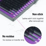 Buy NAGARAKU 16Rows Faux mink individual eyelash lashes maquiagem cilios for professionals soft mink eyelash extension (Thickness 0.12mm / 11mm Length, J curl) (BME-0.12/11mm J) - Purplle