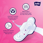 Buy Bella Maxi Drai Wings Classic Sanitary Napkins 15 Pcs - Purplle