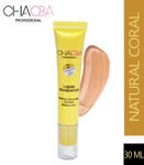 Buy Chaoba Professional Weightless 24HR Matte Finish Foundation For Wheatish To Dusky Skin CPF-06 (30ml) (Natural Coral 2) - Purplle